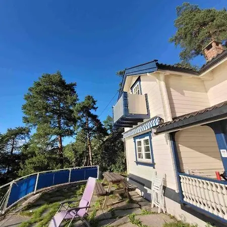 Exclusive Panorama View Of The Oslofjord Prázdninový dům Flaskebekk