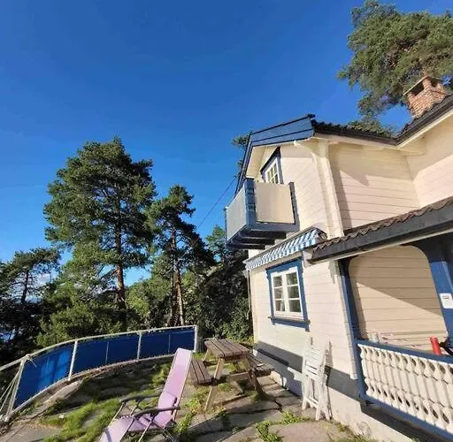 Exclusive Panorama View Of The Oslofjord Hébergement de vacances Flaskebekk